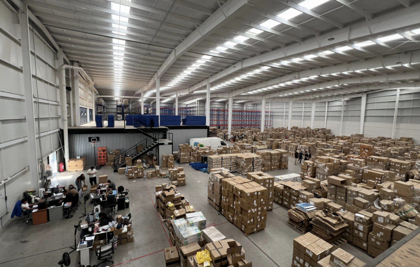 墨西哥城倉貨架